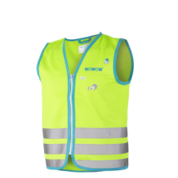 Fluo vestje kinderen - monster JACKET - EN 1150 certificaat - groen