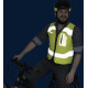 Fluo jas met rits en borstzakje - Fluojas EN 1150 certificaat