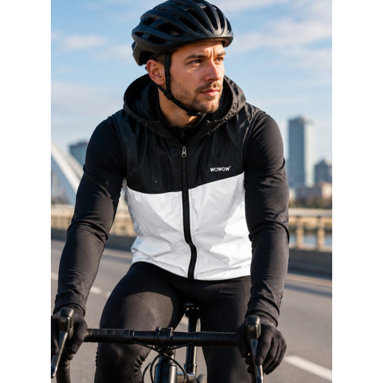Reflecterende jas met kap - WOWOW Hoodie Reflecterend