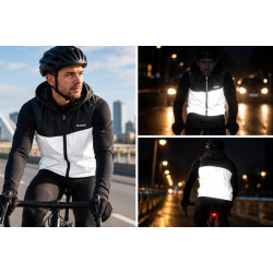 Reflecterende jas met kap - WOWOW Hoodie Reflecterend