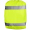 Boekentas of rugzak overtrek fluo geel - horizontaal of verticaal