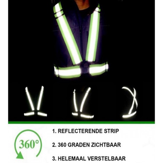 Kruisgordel reflecterend - Cross Belt EN13356 Kruisgordel reflecterend - Cross Belt EN13356
