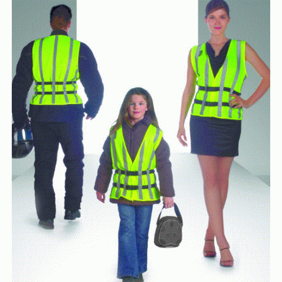 Reflectiehesje - fluorescerende Fashion Jacket Kids Reflectiehesje - fluorescerende Fashion Jacket Kids