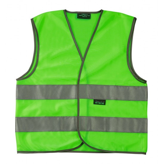 Fluo vest volwassenen groen - MESH GILET WOWOW EN 1150 Fluo vest volwassenen groen - MESH GILET WOWOW EN 1150