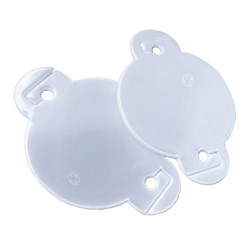 Reflector plat spaken
