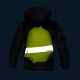 Fluo sportzakje (6 kleurenvariaties) met reflecterende strook 5 cm - CE EN 13356 Fluo sportzakje (6 kleurenvariaties) met reflecterende strook 5 cm - CE EN 13356