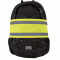 Wrap-it - velcro fluo band met reflectie - extra lang